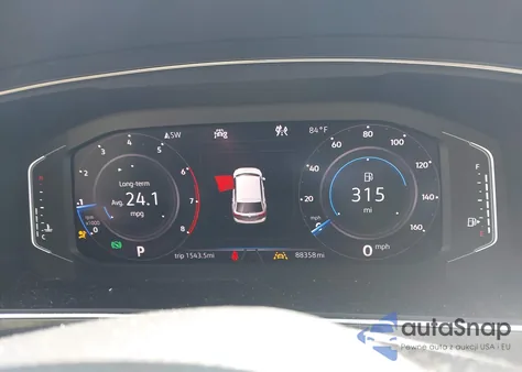 2020 Volkswagen Tiguan 2.0T Sel Premium R-Line z USA, uszkodzony, nr VIN 3VV4B7AX1LM140450